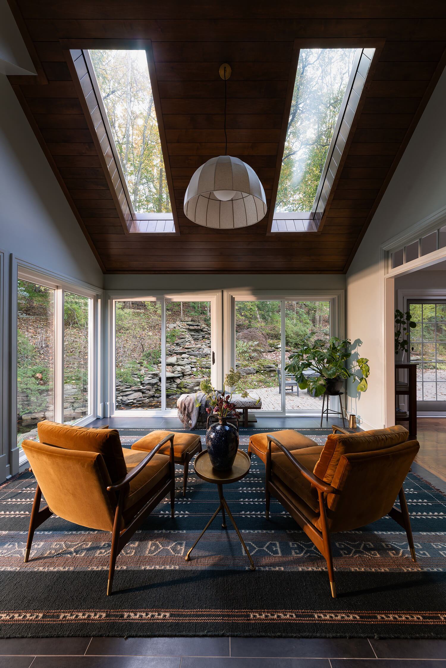 japandi sunroom