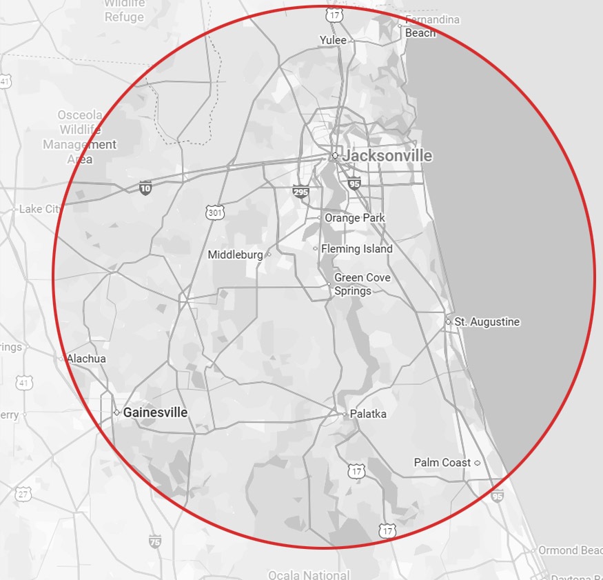 Interior Design Services Area for Jacksonville Florida