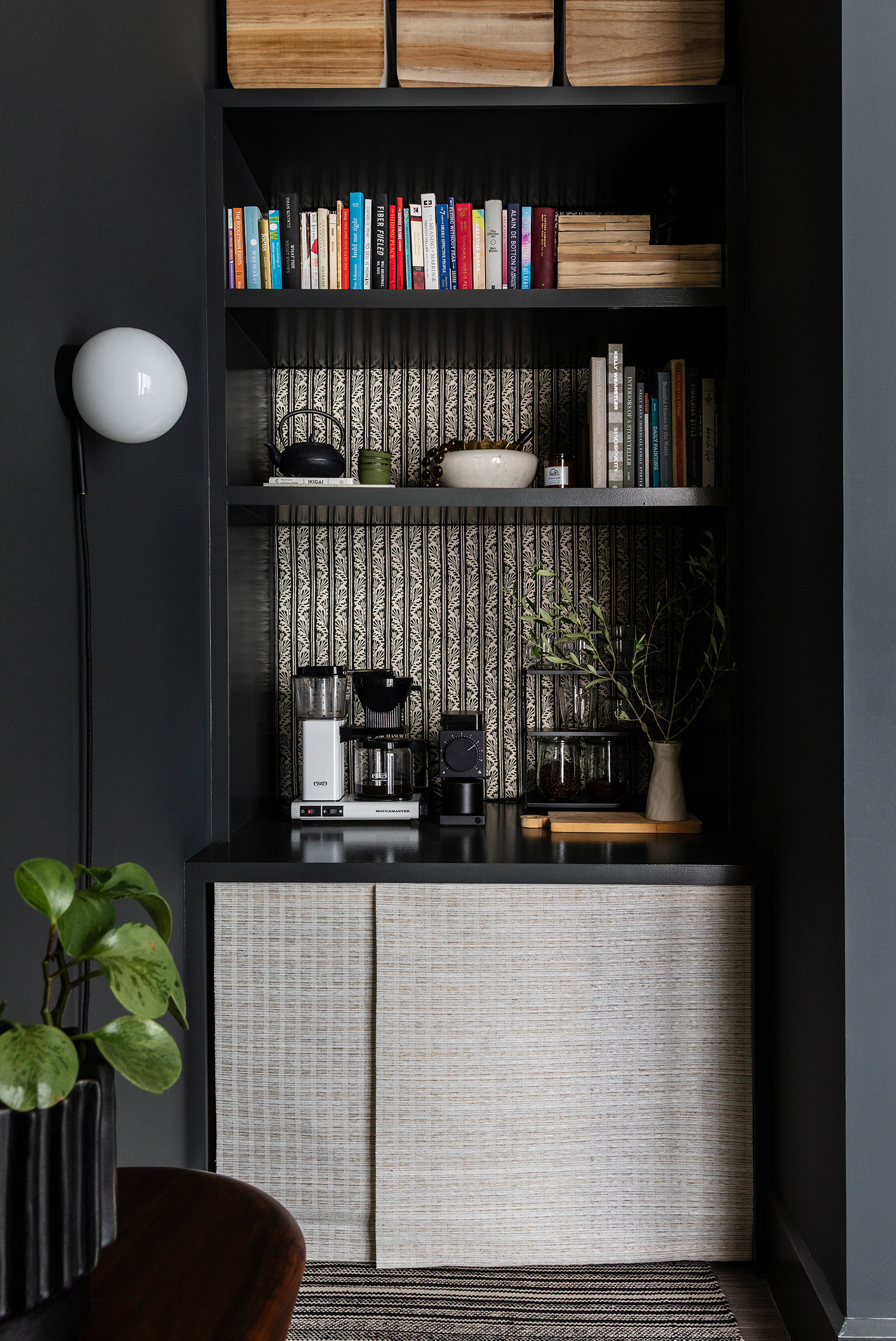 eclectic modern interior styling