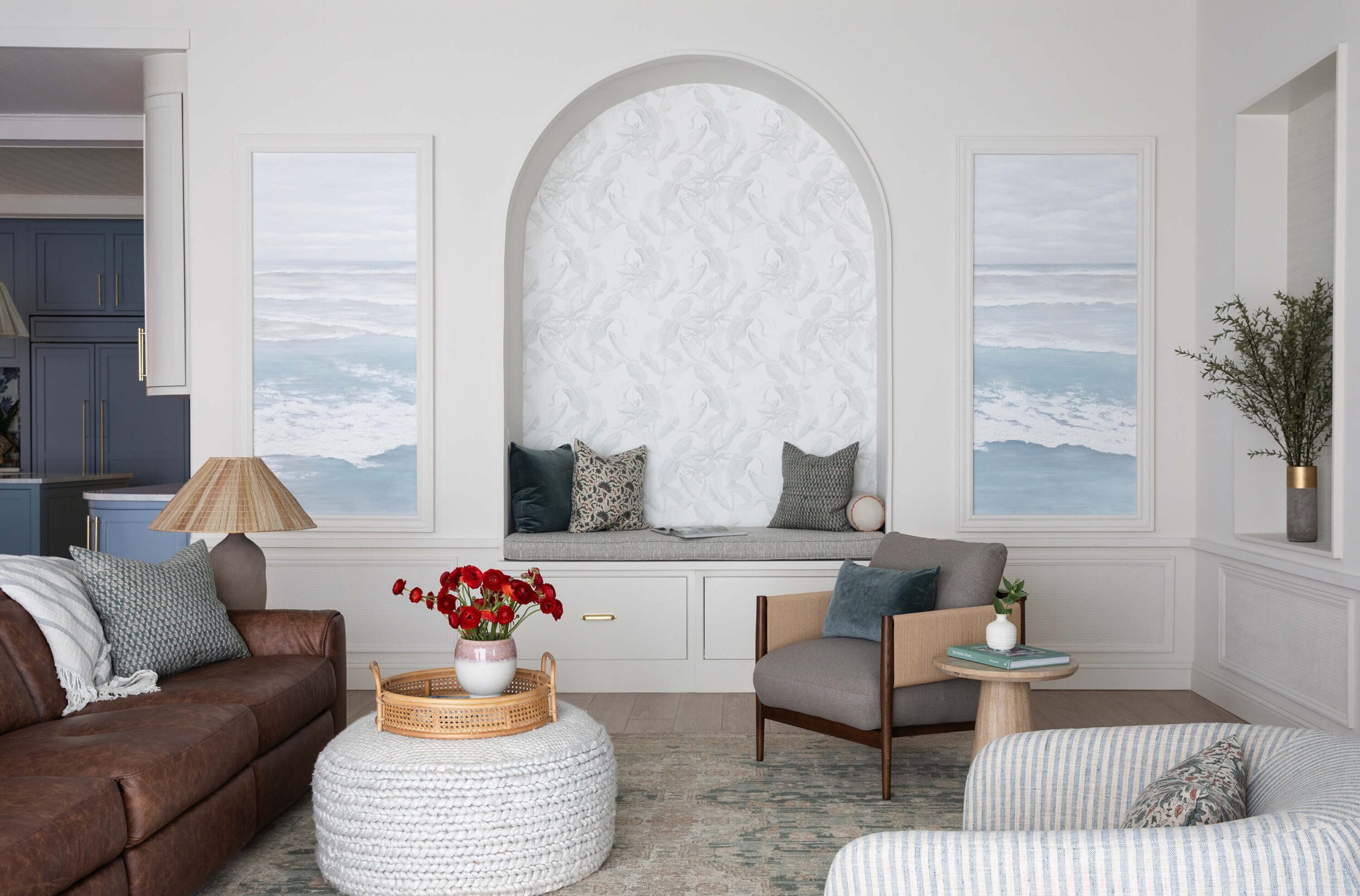 modern transitional coastal living toom