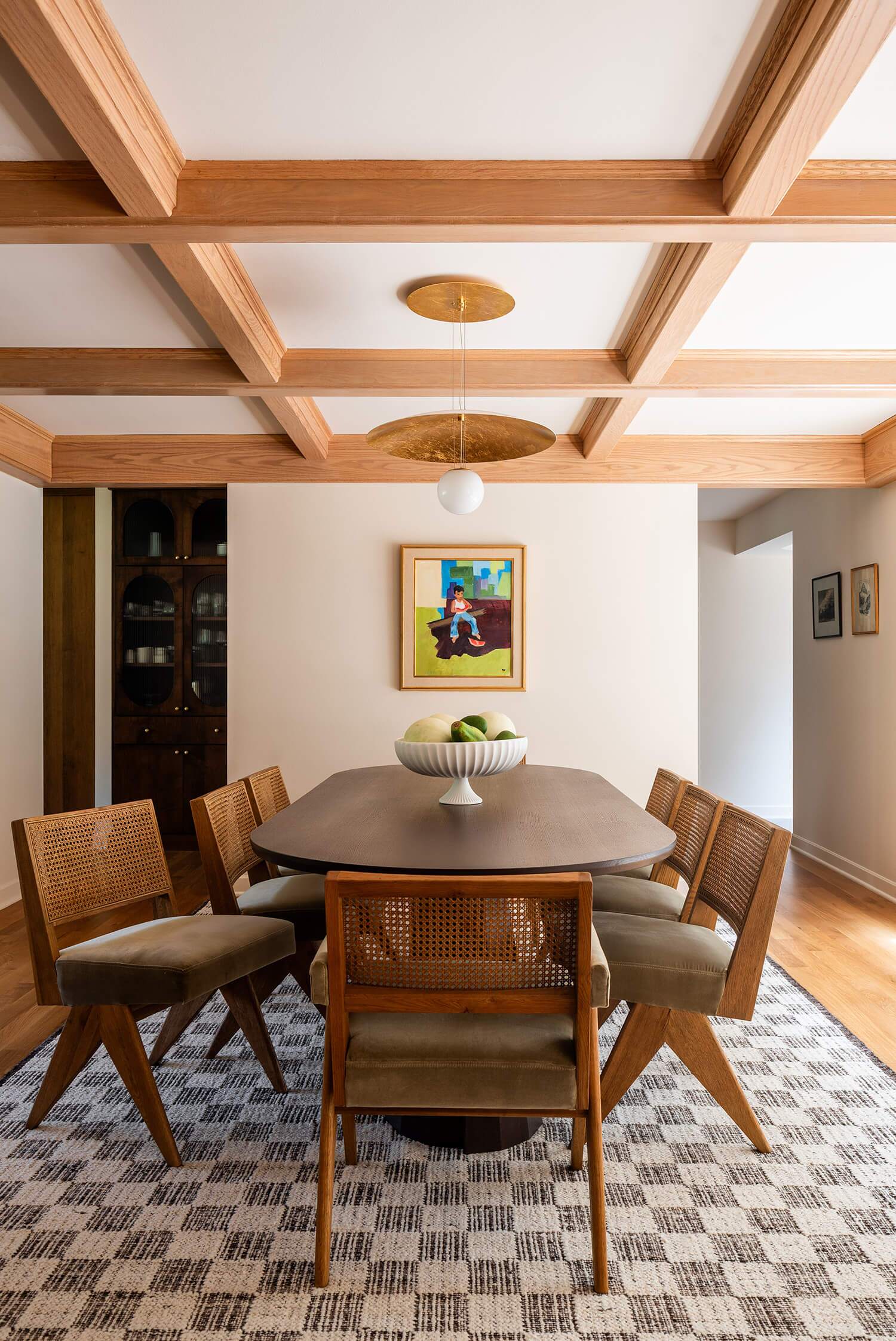 midcentury dining room